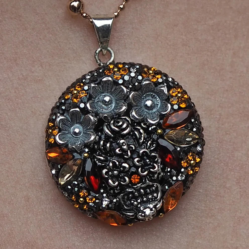 Allegra Catrina Small Vintage Disc Pendant