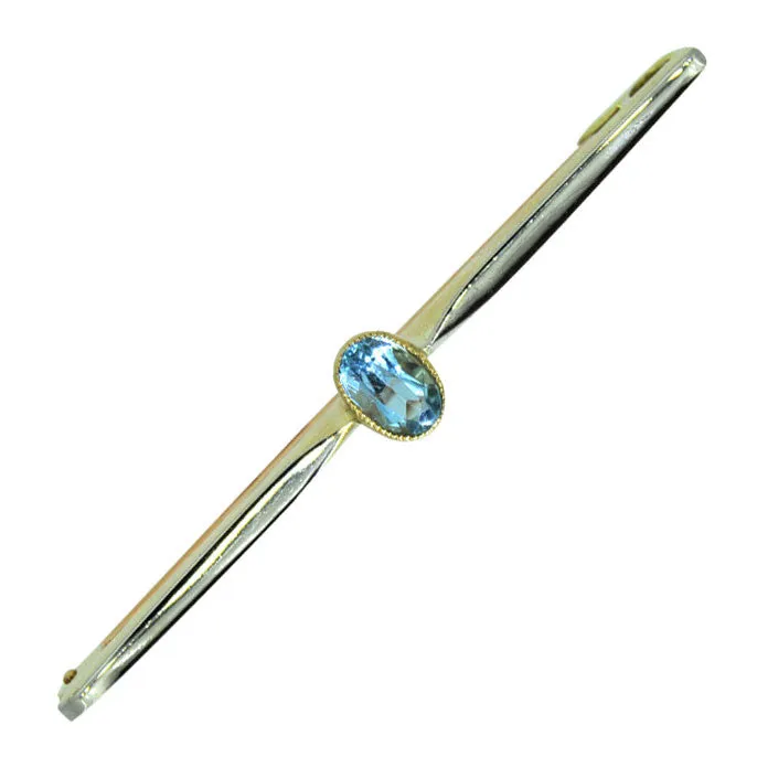 Aquamarine Stockpin