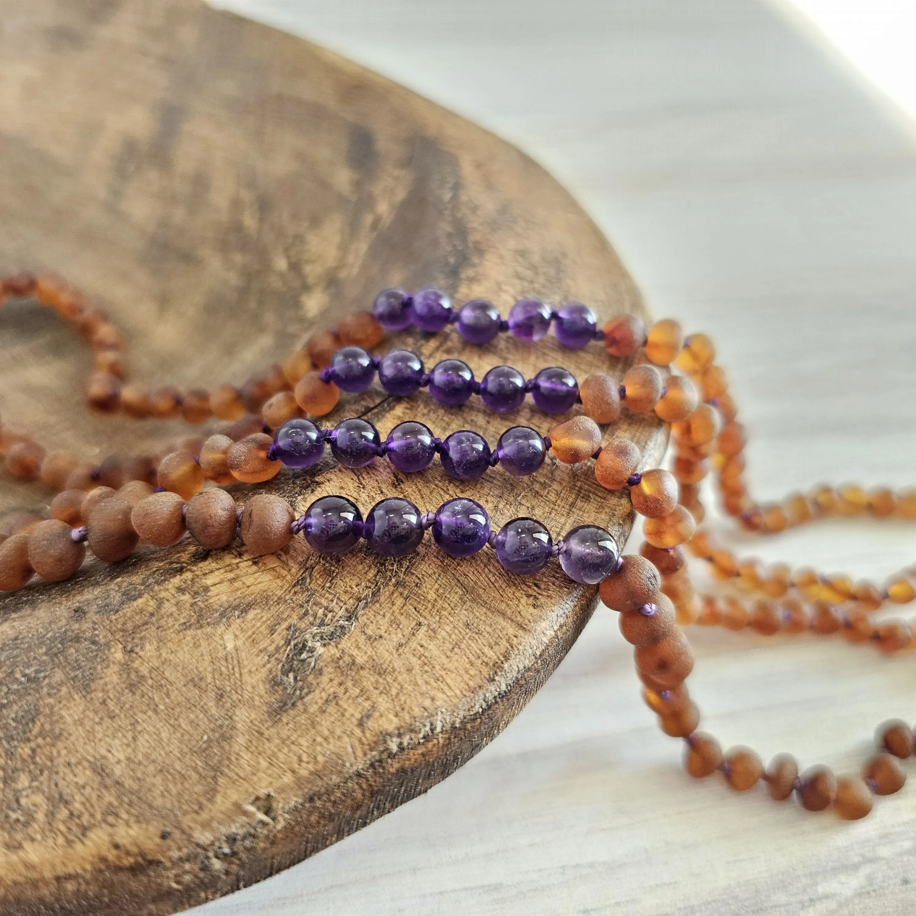 Children's Necklaces | RETIRED Gemstone   Baltic Amber