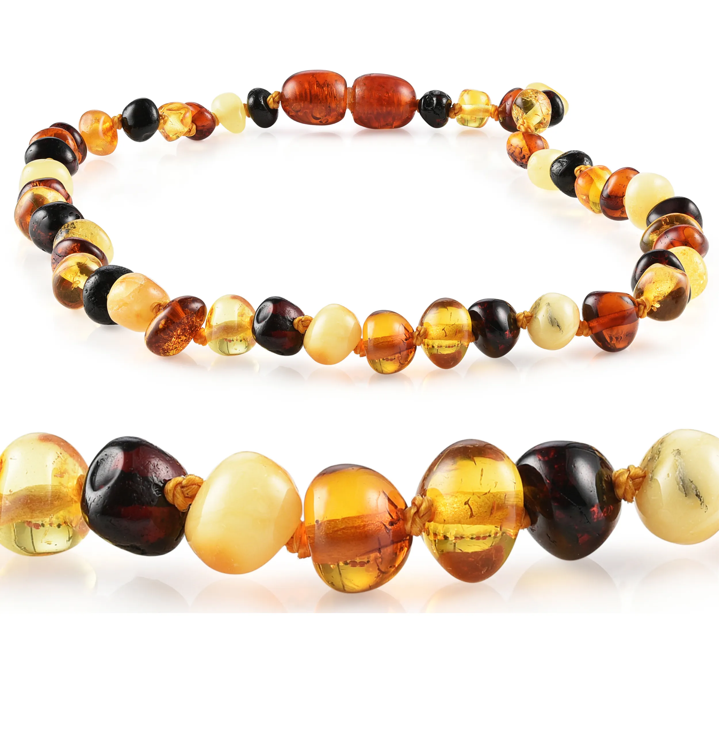 Children's Necklaces | RETIRED Pop Clasp Baltic Amber