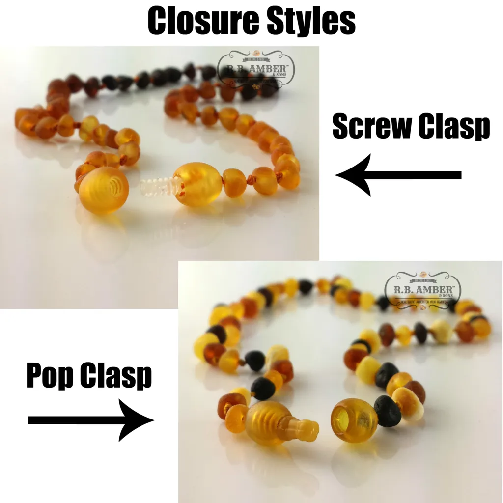 Children's Necklaces | RETIRED Pop Clasp Baltic Amber
