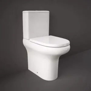 Deluxe 45cm High Close Coupled Back To Wall WC Pan in Alpine White