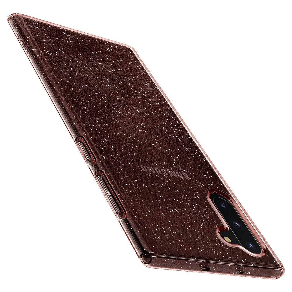 Galaxy Note 10 Case Liquid Crystal Glitter