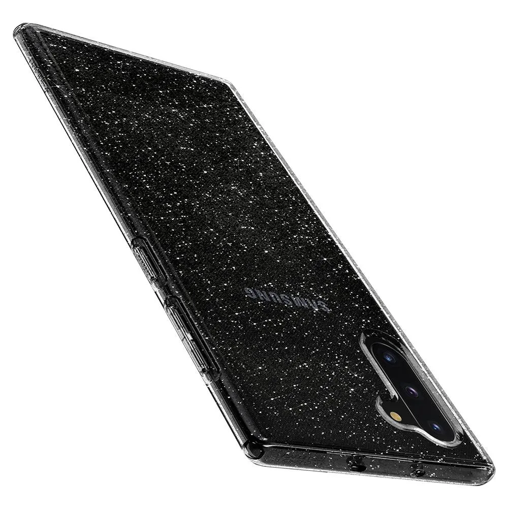 Galaxy Note 10 Case Liquid Crystal Glitter