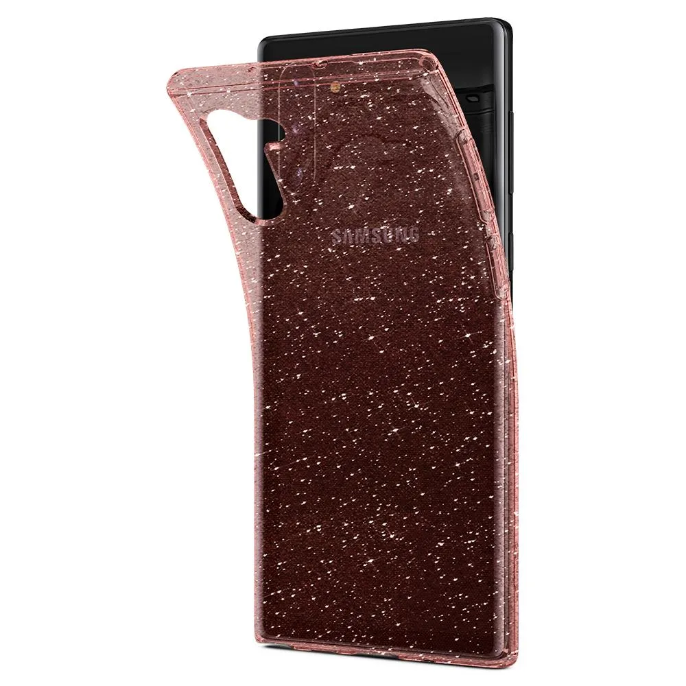 Galaxy Note 10 Case Liquid Crystal Glitter