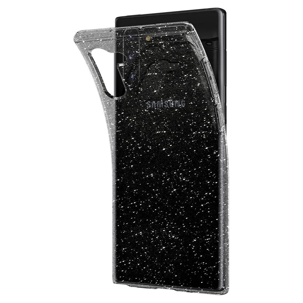 Galaxy Note 10 Case Liquid Crystal Glitter