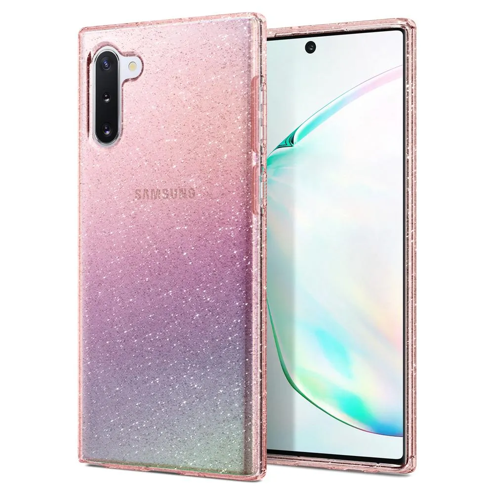 Galaxy Note 10 Case Liquid Crystal Glitter