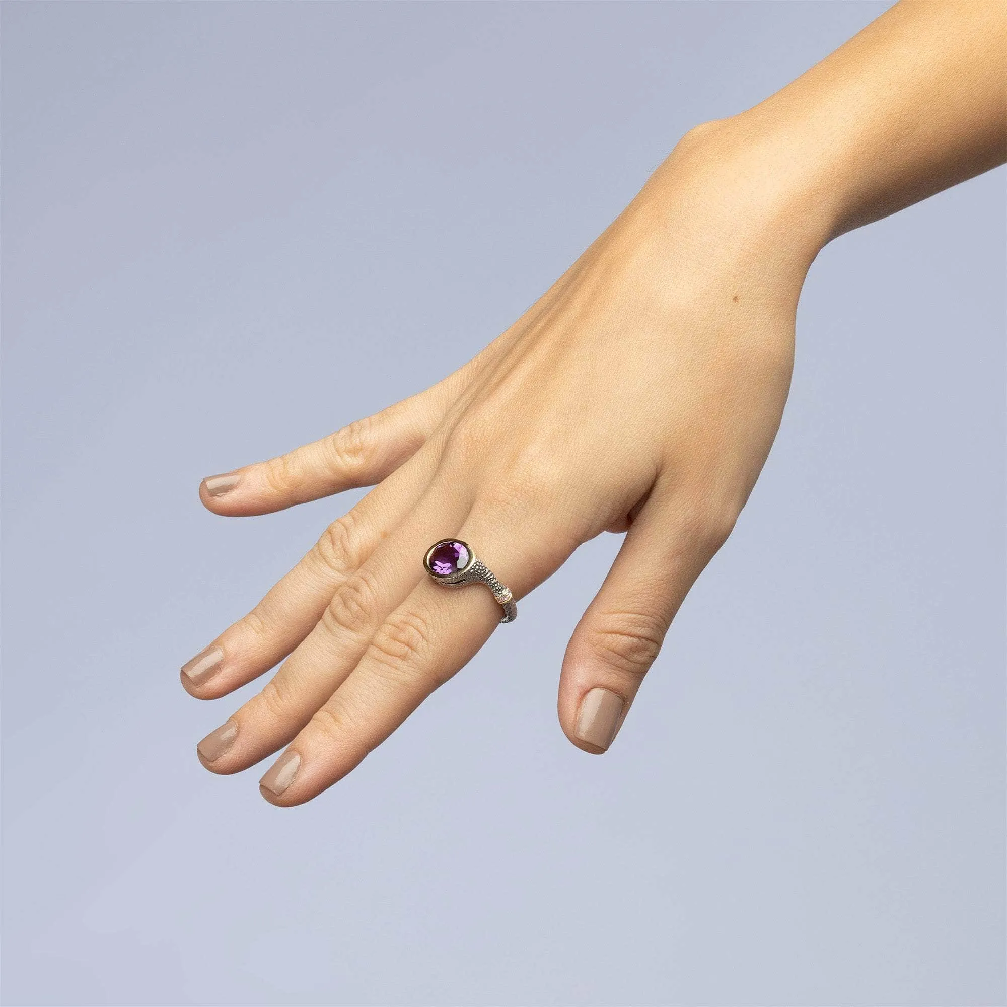 Gestin Amethyst Ring