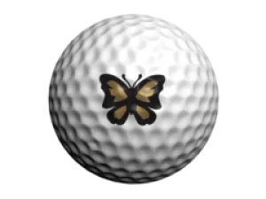Gold Majestic Butterfly