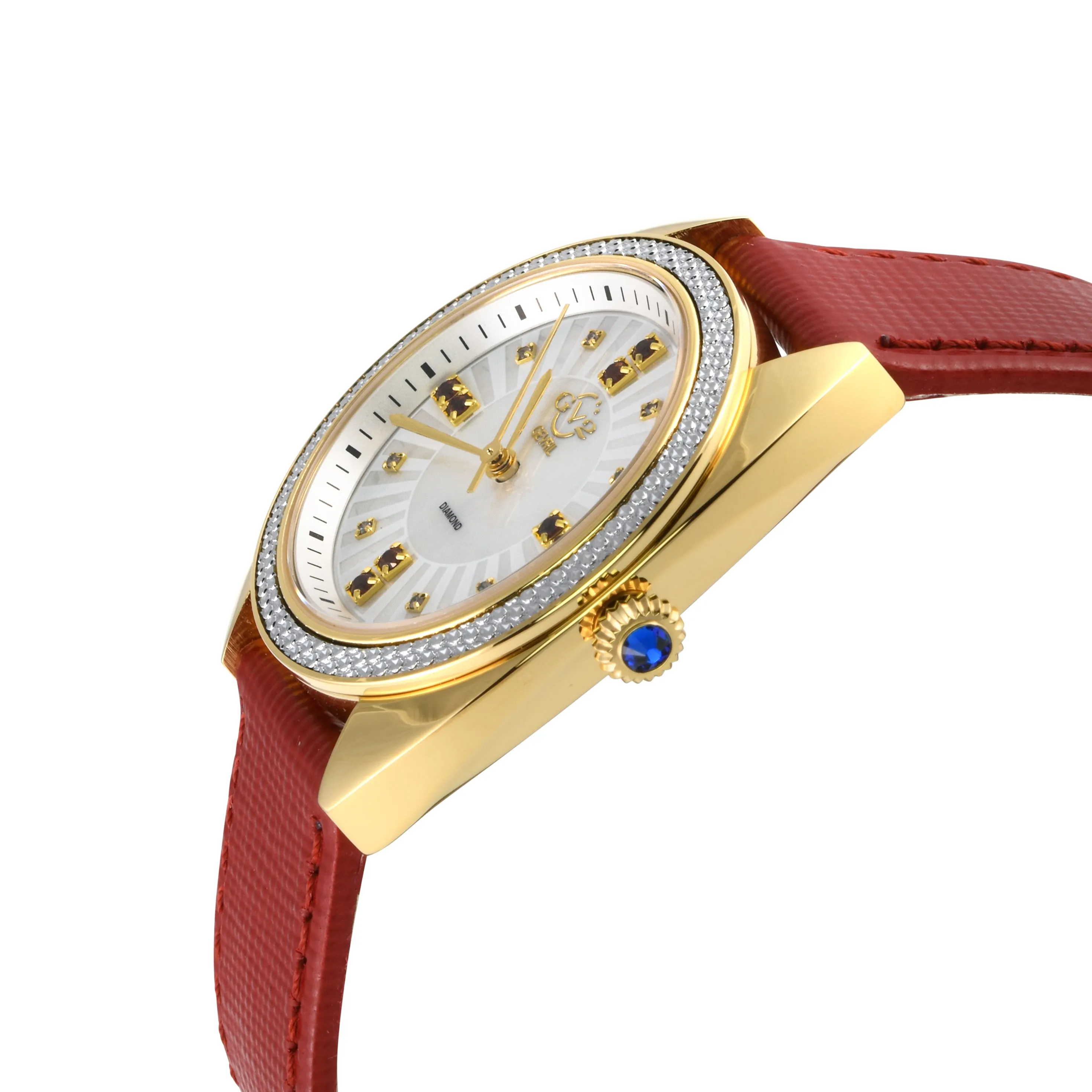GV2 by Gevril Women's Palermo 35mm Quartz Watch 13102