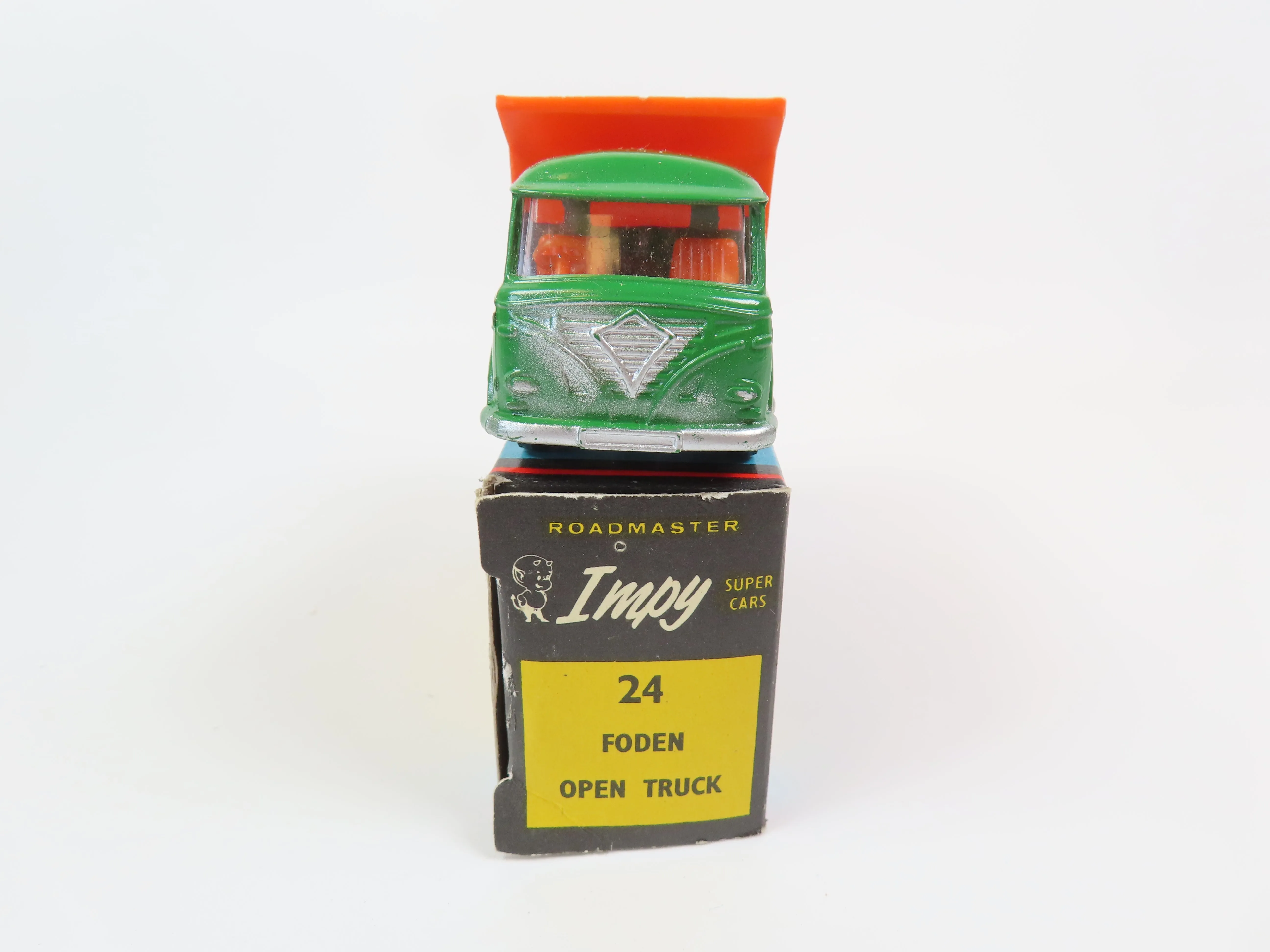Impy Lone Star 24 - Foden Open Truck - Green/Orange - Very Near Mint Boxed!