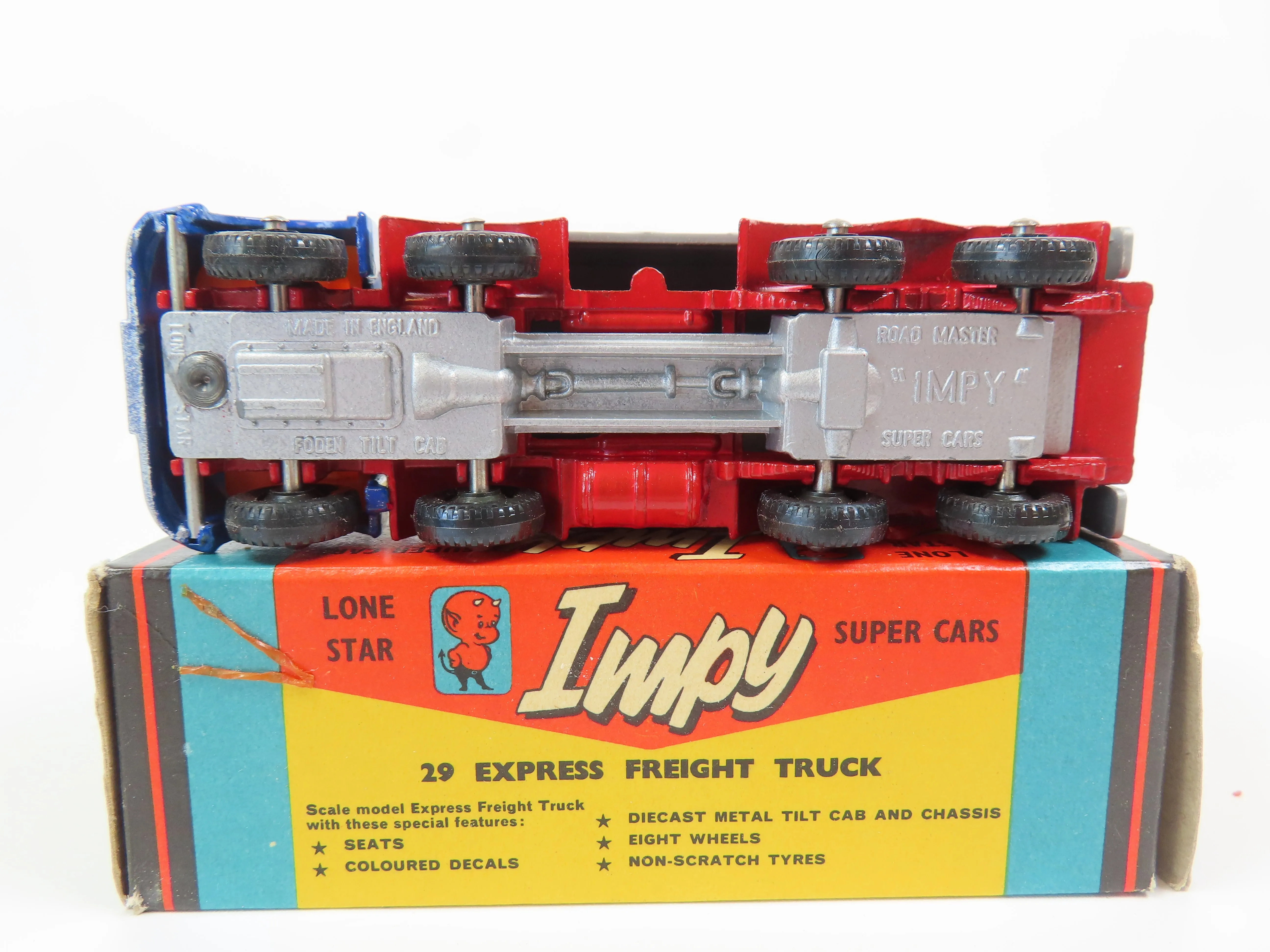 Impy Lone Star 29 - Express Freight Truck - Blue/Red - 99 % Mint Boxed!