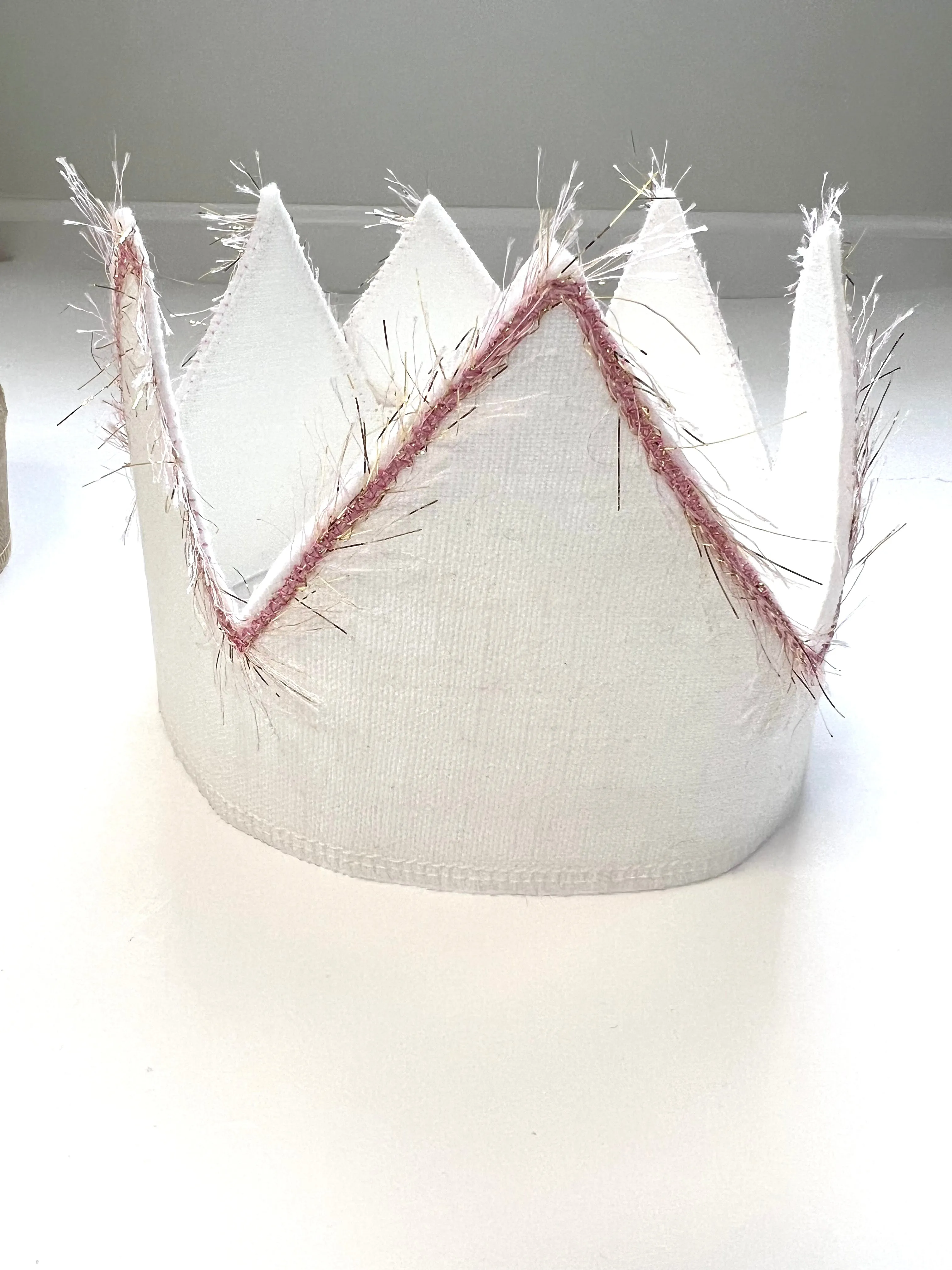 Keepsake Linen Crown (one-size fits most kids)