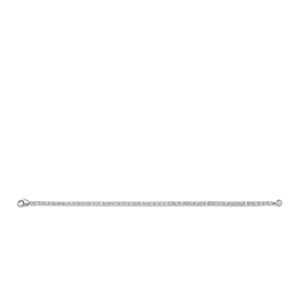 Milano CZ Tennis Bracelet - Silver - 2995ZI