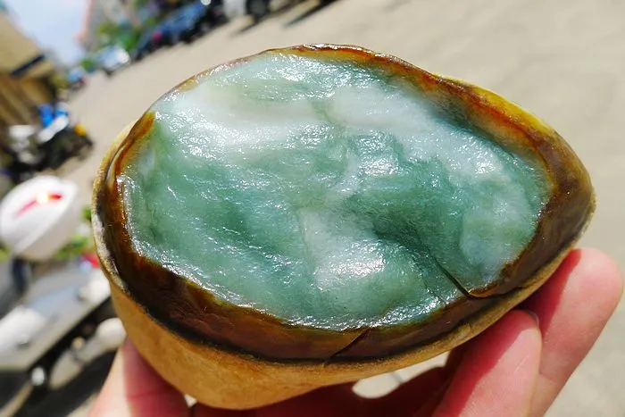 Natural Jade Rough Jadeite Raw (1.14kg,11.6X9.3X6cm)