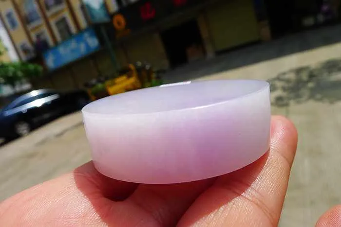 Natural Jade Rough Jadeite Raw (136g,5.55X5.55X1.7cm)