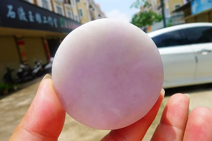 Natural Jade Rough Jadeite Raw (142g,5.6X5.6X1.7cm)