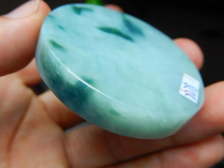 Natural Jade Rough Jadeite Raw (66g, 50X50X10mm)