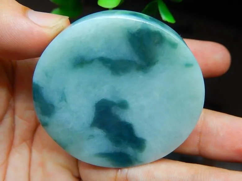 Natural Jade Rough Jadeite Raw (66g, 50X50X10mm)