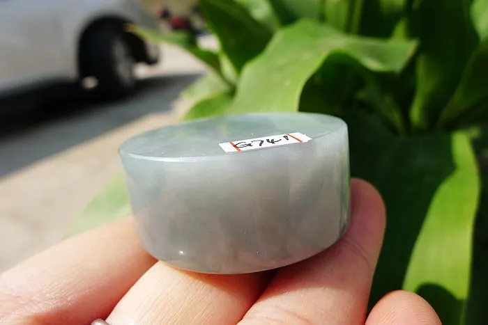 Natural Jade Rough Jadeite Raw (74g,4X4X1.7cm)