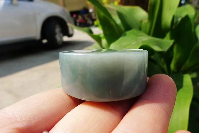 Natural Jade Rough Jadeite Raw (74g,4X4X1.7cm)