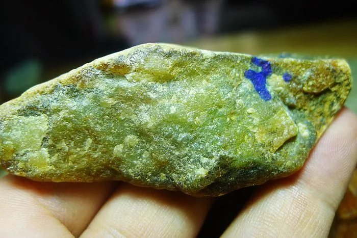 Natural Jade Rough Jadeite Raw (78g,6.8X3.6X2cm)