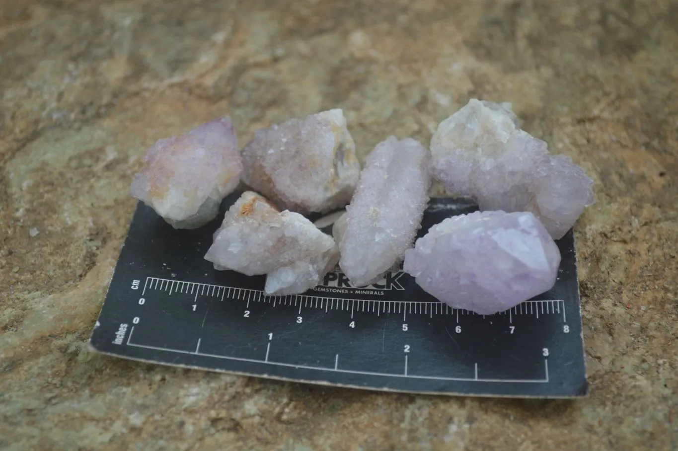 Natural Small Spirit Amethyst Quartz Crystals x 63 From Boekenhouthoek, South Africa