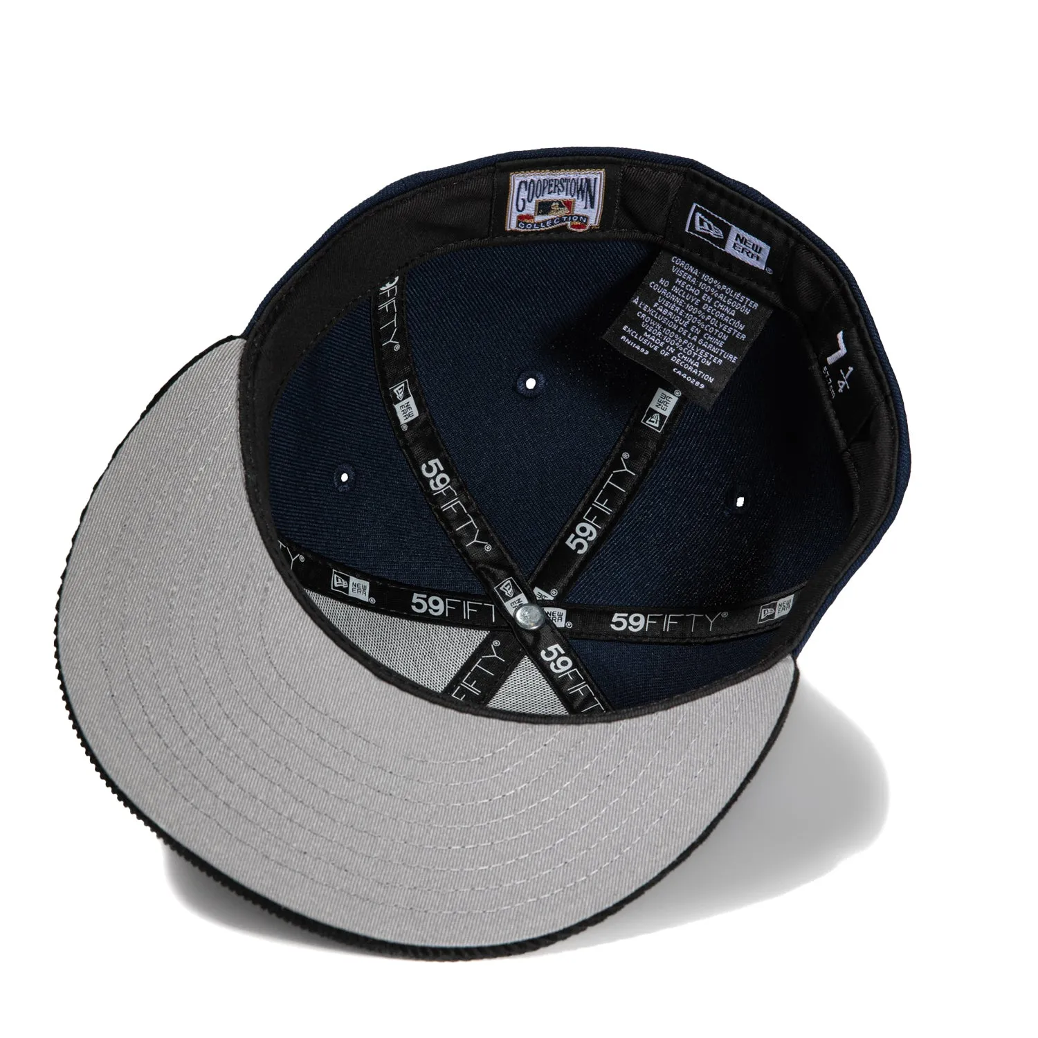 New Era 59Fifty Cord Visor Arizona Diamondbacks 20th Anniversary Champions Patch Hat - Navy, Black
