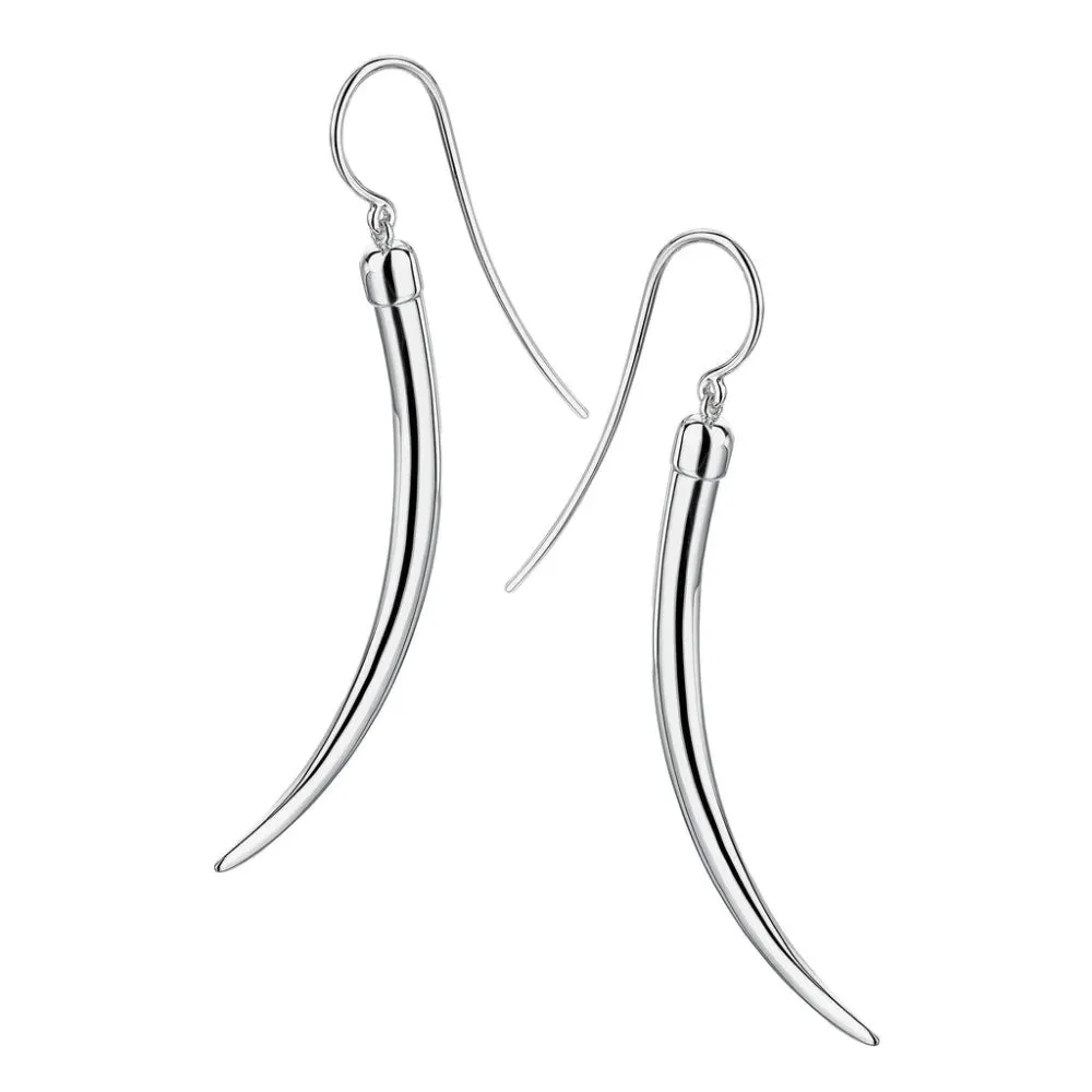 No.1 Medium Earrings - Silver - SA093.SSNAEOS