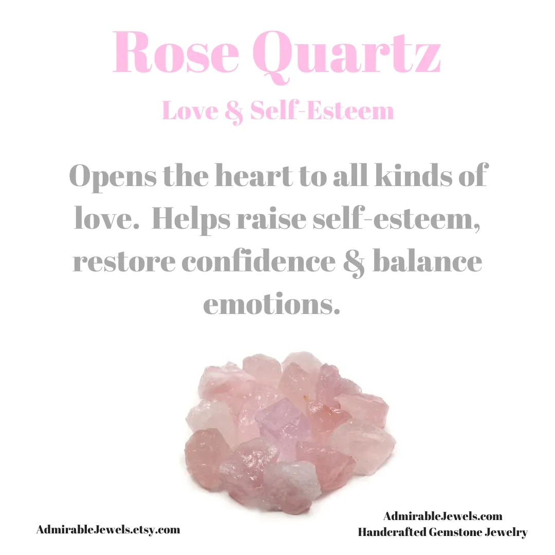 Rose Quartz Long Dangle Earrings