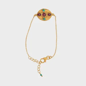 Rubyteva Kundan Bracelet