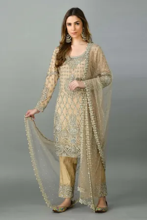 Shimmer Gold Suit
