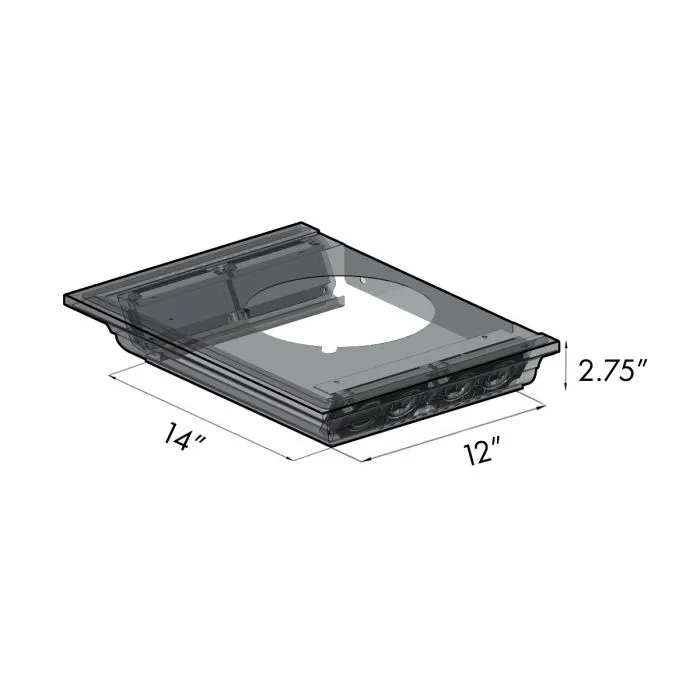 ZLINE 30 IN. Professional Wall Mount Range Hood in Stainless Steel with Built-In CrownSound® BlueTooth Speakers (697CRN-BT-30)